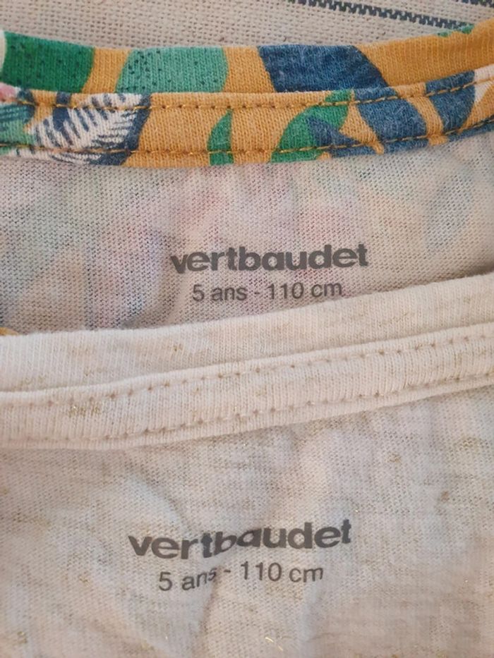 Lot de 2 chemises de nuit Vertbaudet 5 ans - photo numéro 6