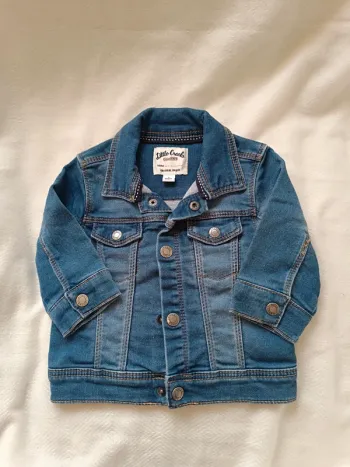 🎀 veste en jeans taille 6 mois little creeks 🎀