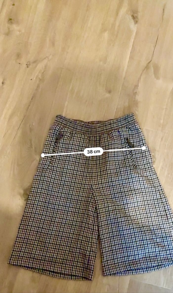 💜 Pantalon court motif écossais Fred & ginger singer taille 10 ans neuf avec étiquette 💜 - photo numéro 9