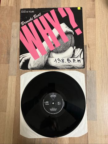 Vinyle maxi 45 tours-Bronski Beat-Why