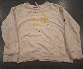 Sweat enfant “Mademoiselle cœur d’artichaut” 