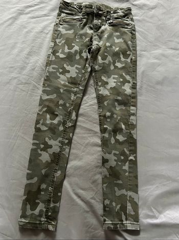 Pantalon camouflage skinny fille