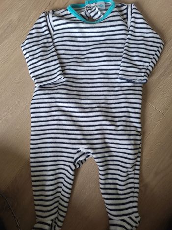 Pyjama velours 6 mois