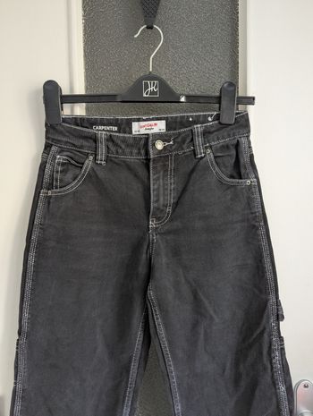 Jean Jennyfer noir taille haute carpenter taille 36