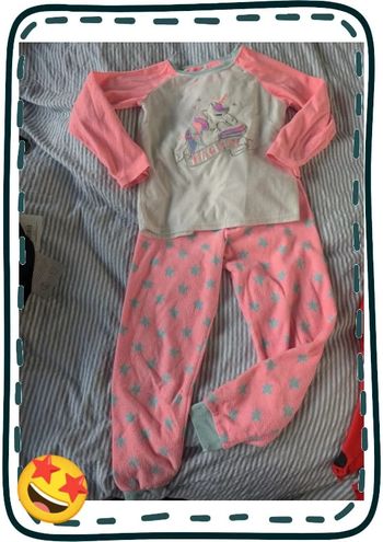 Pyjama licorne en polaire 7-8 ans