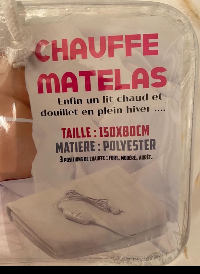Chauffe matelas / lit neuf - photo numéro 3