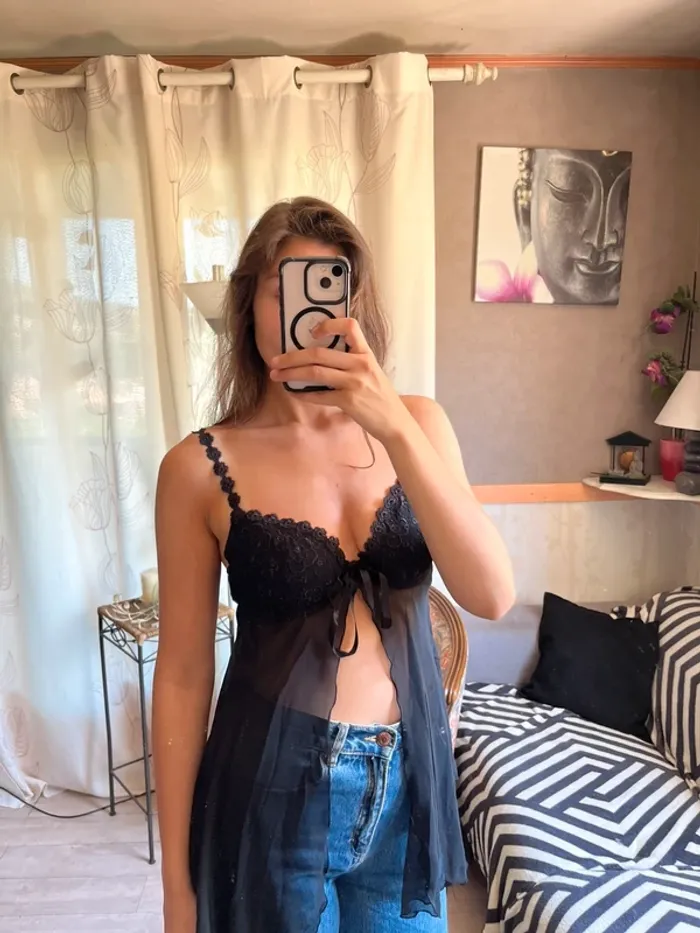 Top dos nu corset bohème champêtre y2k 2000yer gothic country - photo numéro 4