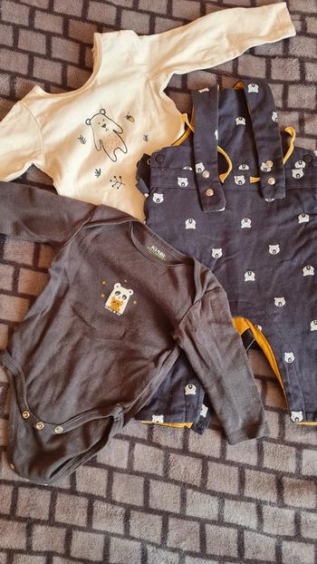 Ensemble salopette bodie Tee-shirt