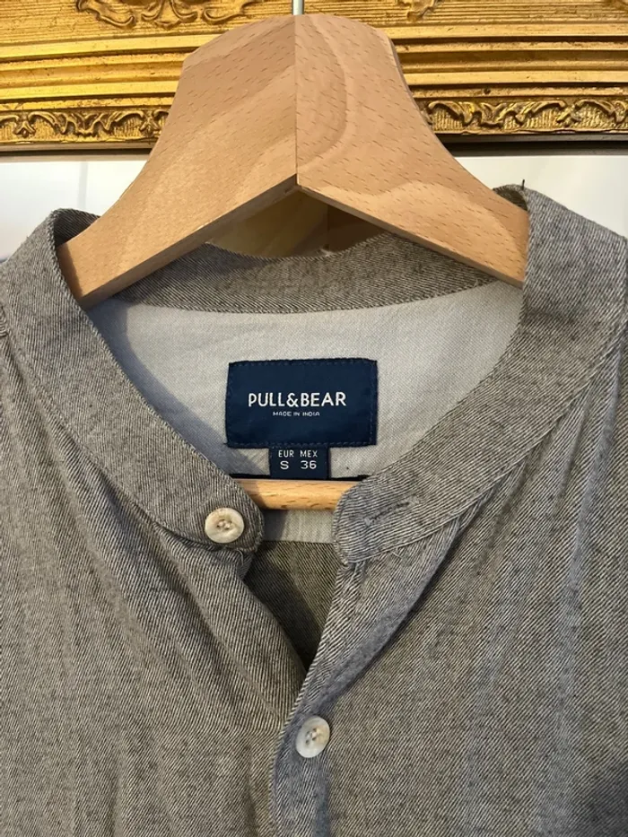 Chemise grise Pull & Bear - photo numéro 2