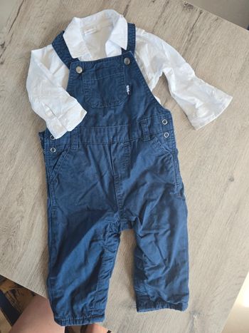 Chemise et salopette