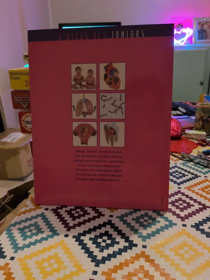 Livre l'Atlas des juniors le corps humain - photo numéro 2
