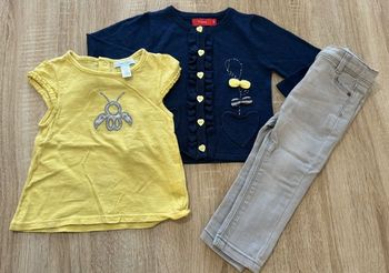 Ensemble 3 pieces filles Tape à l'oeil Obaibi