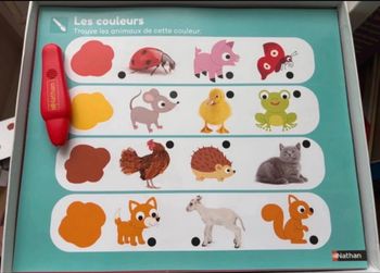 Jeu baby électro à la ferme Nathan