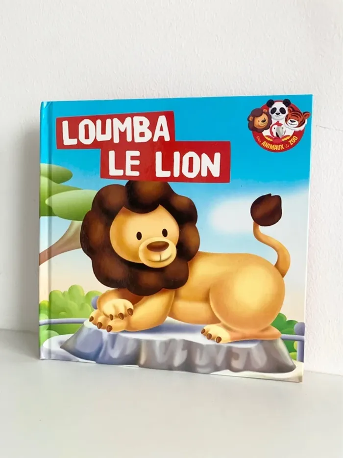 Loulba le lion - 📚 livre altaya De agostini. Collection “Mes animaux du zoo”