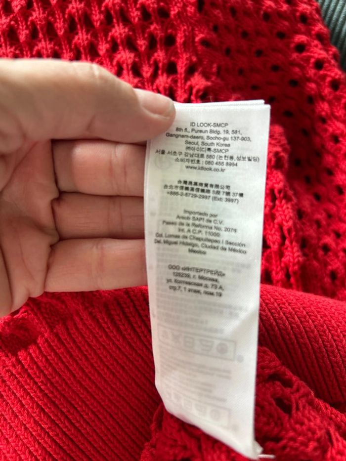 Pull rouge Claudie Pierlot - photo numéro 9
