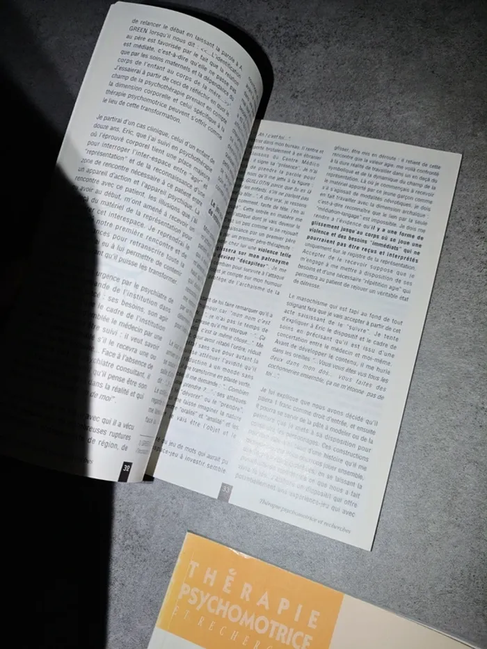 Thérapie psychomotrice recherches 96 et 98 - photo numéro 4