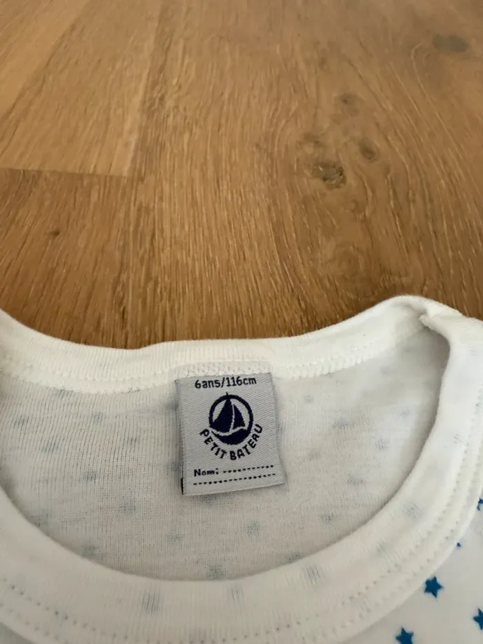 Pyjama short petit bateau 6 ans - photo numéro 2
