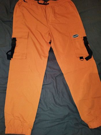 Cargo orange homme
