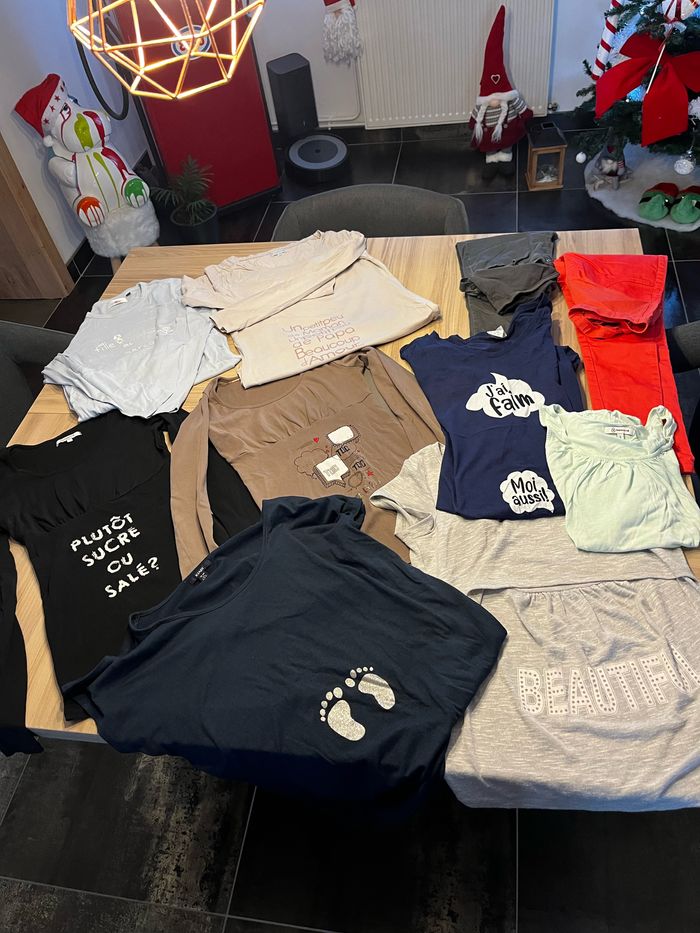 Lot vêtements de grossesse