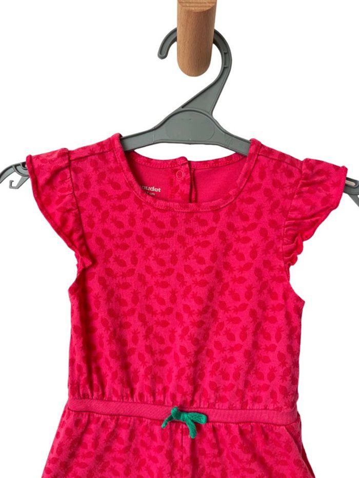 Combishort fuchsia (ananas) - Vertbaudet 6 mois (67cm) - photo numéro 2