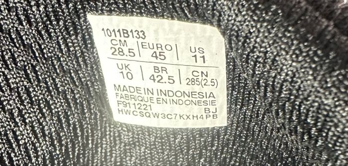 Asics Gel Kahana 8 blanches/noires – pointure 45 - photo numéro 8