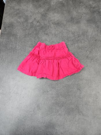 Jupe rose/fuschia 9 mois/74 cm