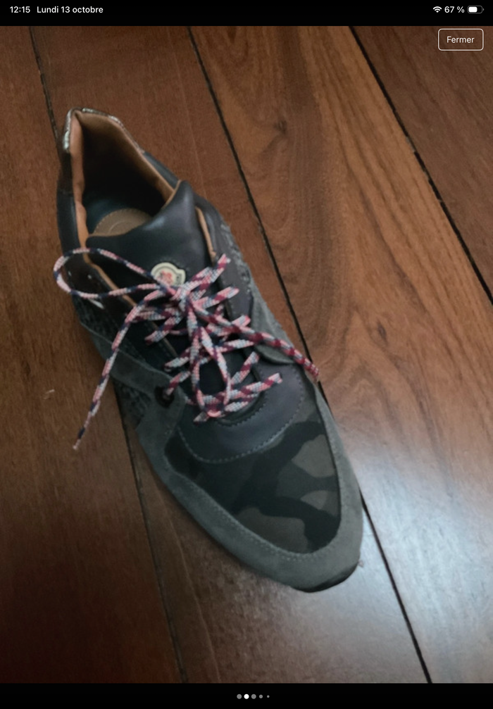 chaussures baskets moncler neuf 42 - photo numéro 2