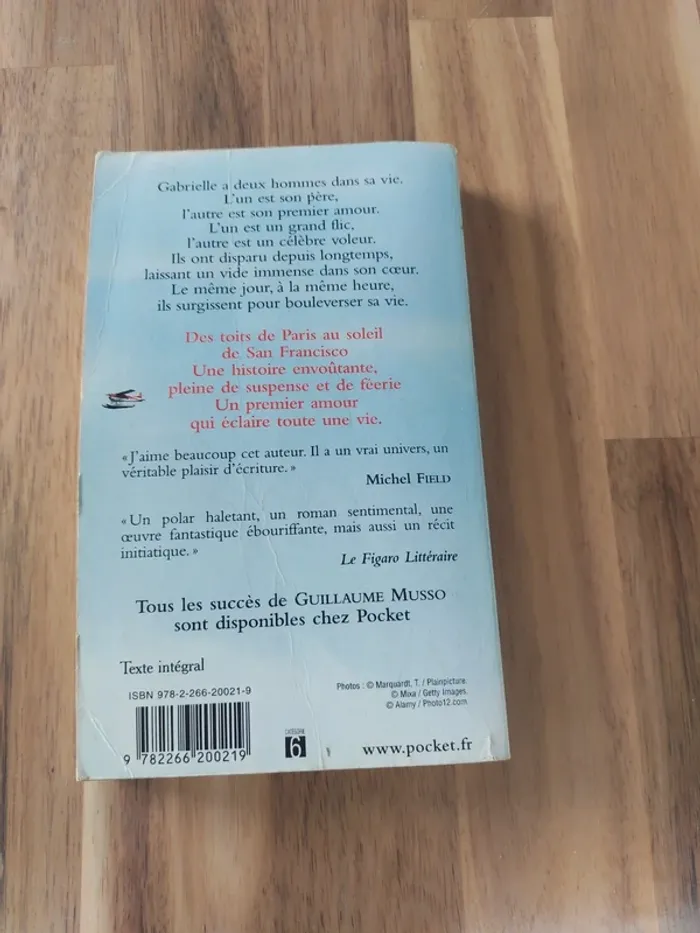 Livre Que serais-je sans toi de Guillaume Musso - photo numéro 2