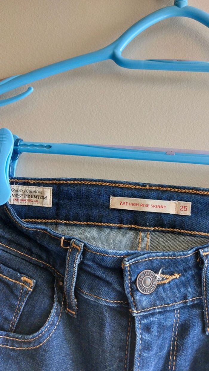 Jean's skinny Levi's taille 34 ou XS - photo numéro 5