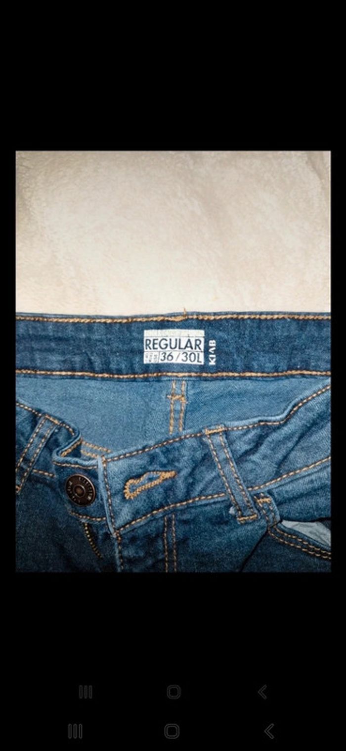 Jean's regular taille 36 kiabi - photo numéro 3