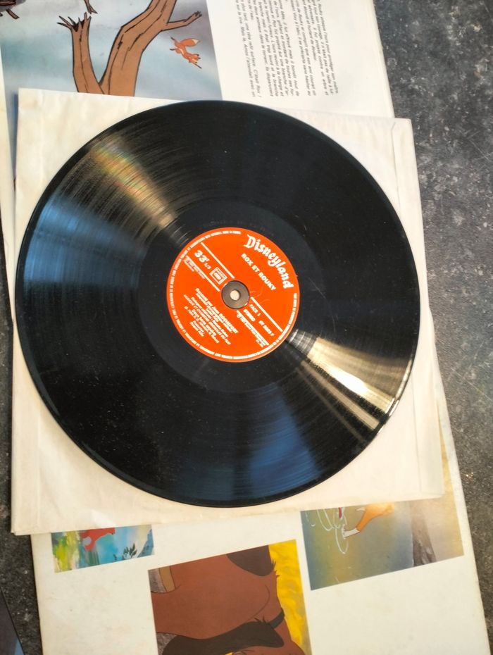 Vinyle histoire Rox et Rouky ( Disney) - photo numéro 9