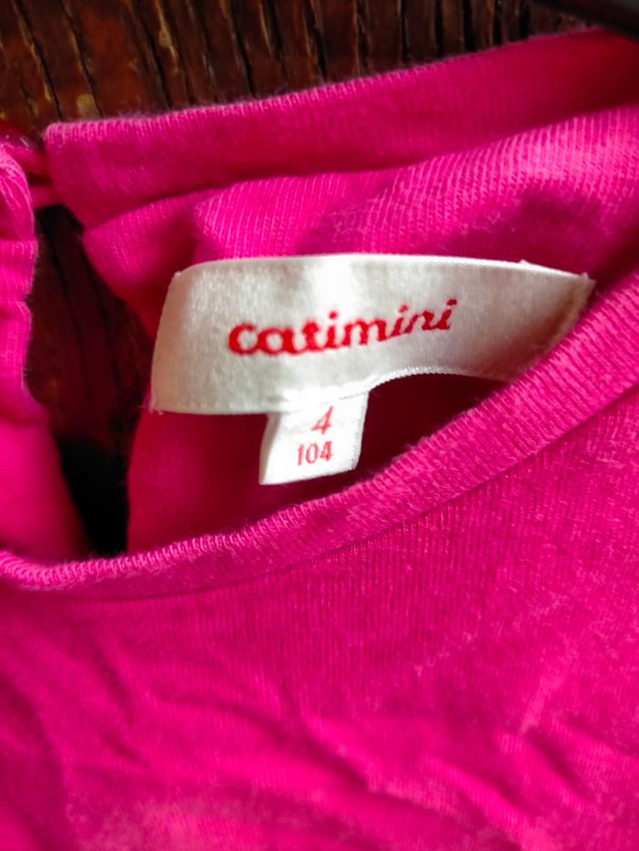 Très joli tee shirt Catimini 4 ans - photo numéro 2