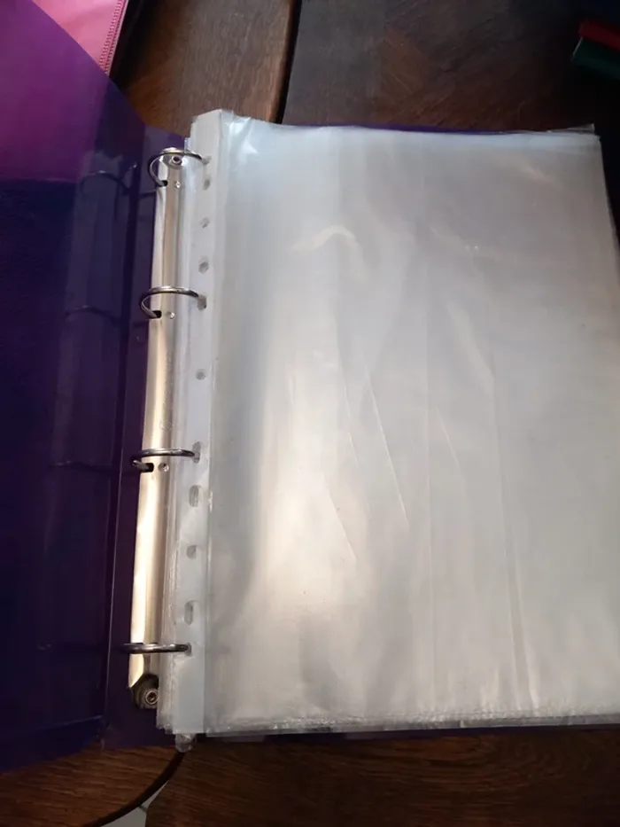 Classeur souple 21x29,7 avec pochettes plastiques - photo numéro 3