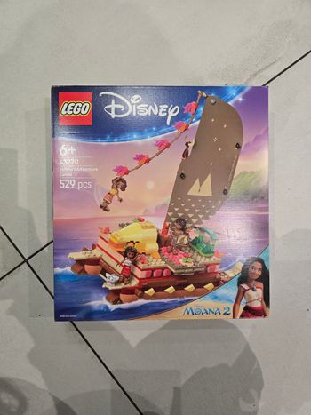 Bateau sauvetage lego Disney moana 2