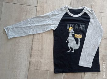 Tee shirt manches longues 6 ans garçon