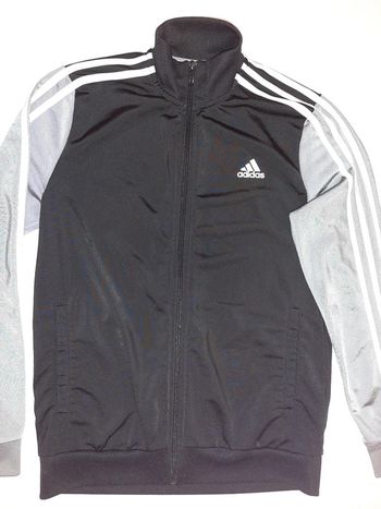 Veste Adidas garcon taille 13/14 ans noire