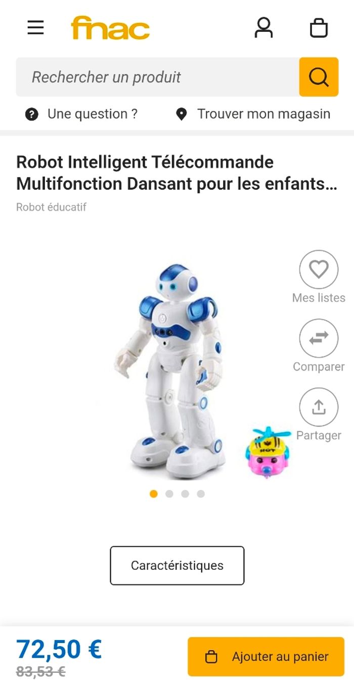 Robot télécommandé intelligent - photo numéro 4