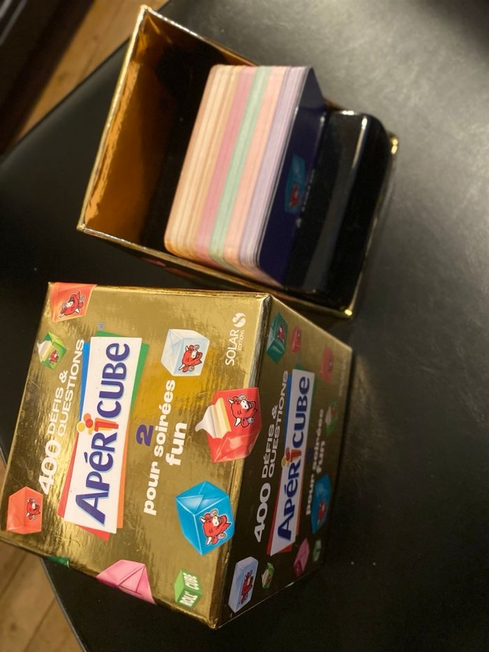 Jeux apericube 2 Solar éditions