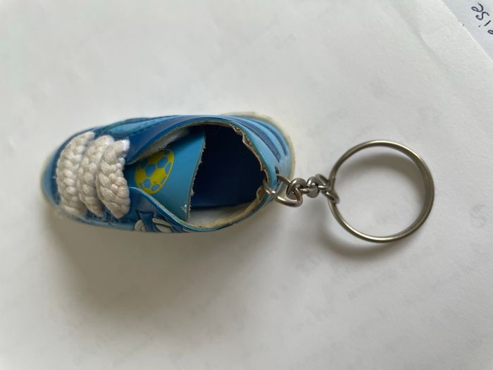 Porte-clé OM, Olympique de Marseille, foot , Massalia 2600, début des années 2000, vintage , collection - photo numéro 7