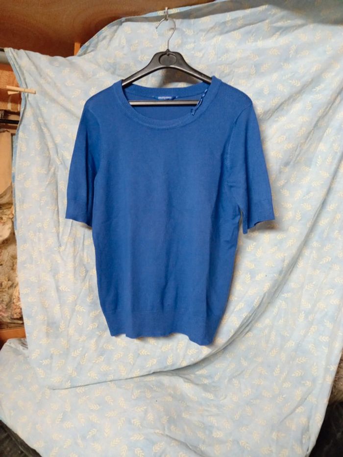 Pull femme  manche courte