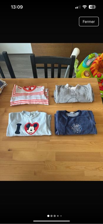 Pyjamas bébé garçon 6 mois