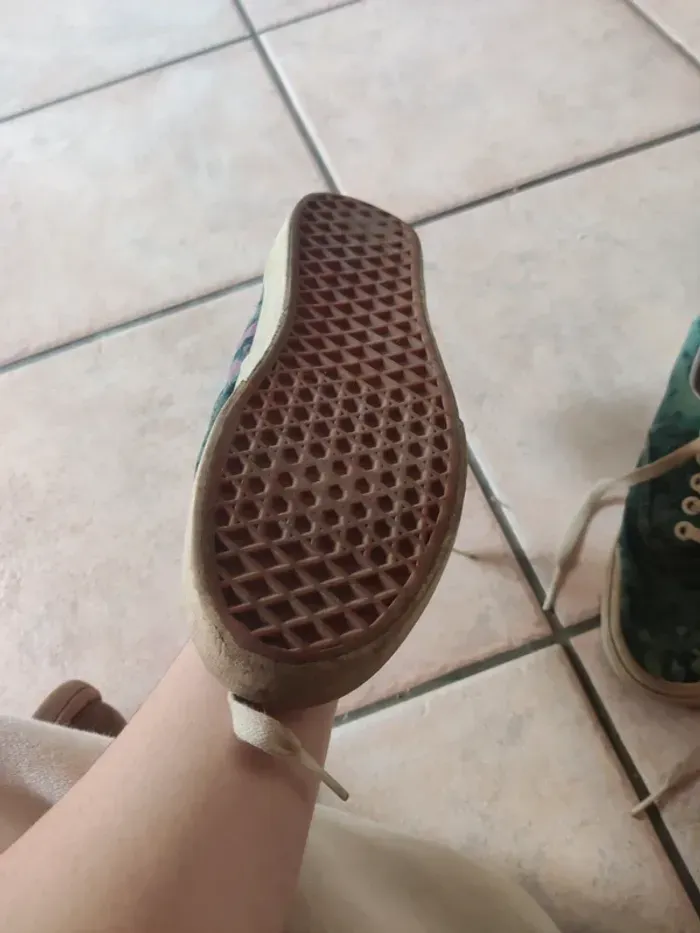 Baskets en toile Vans multicolores - photo numéro 3