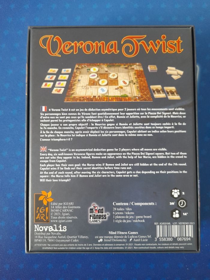 Verona twist jeu de société - photo numéro 2