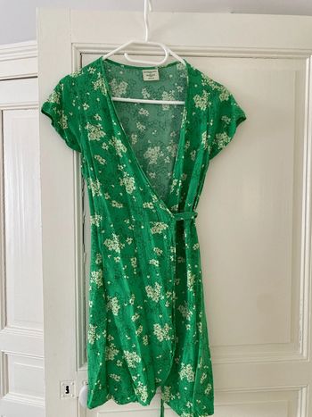 Robe portefeuille verte