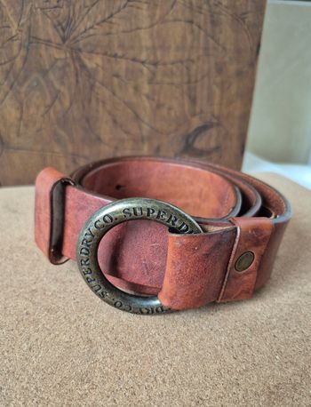 Ceinture femme cuir "Superdry" taille médium