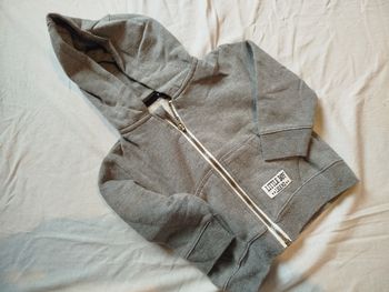 Veste grise garçon 24 mois