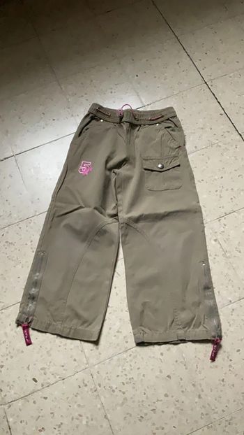 Pantalon kaki/ rose Efratis 5 ans (n°43)