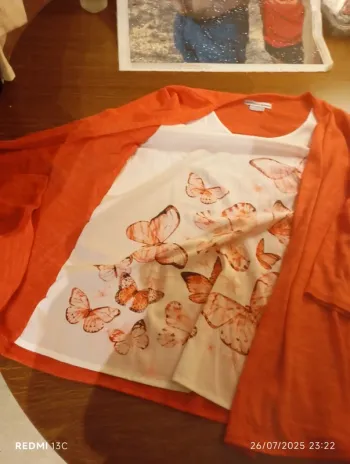 Tee shirt veste