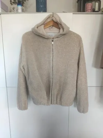 Pull & Bear Blouson sherpa capuche XS