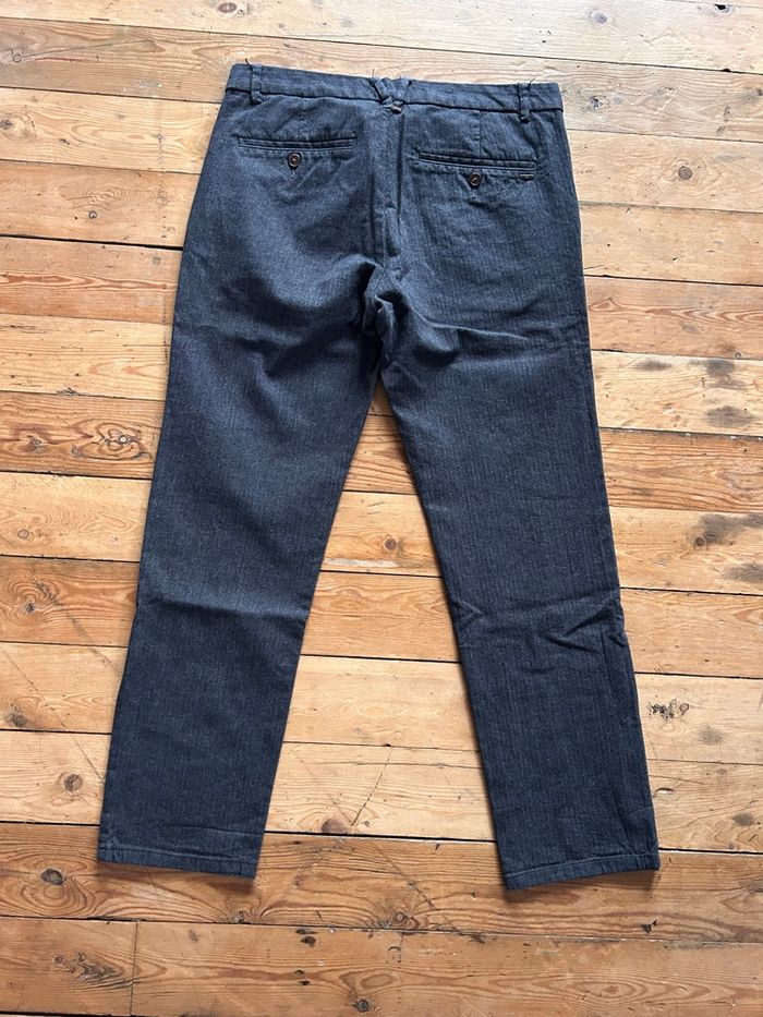 Pantalon tendance slim chevrons marine 40 Jules - photo numéro 6